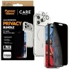 Zestaw ochronny CARE by PanzerGlass      Flagship Privacy 3w1 Etui+Szkło Prywatyzujące+Lens do iPhone 17 Pro Max
